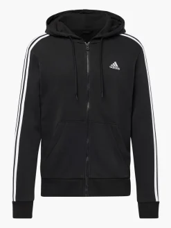 3 Streifen Fleece Essentials Jacke