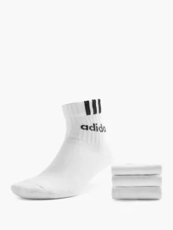 3 Streifen Linear 3er Pack Crew Socken