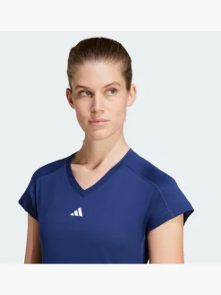 AEROREADY Train Essentials Minimal Branding V-Neck T-Shirt