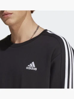 Essentials French Terry 3-Streifen Sweatshirt