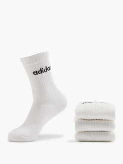 Essentials Linear 3er Pack Crew Socken