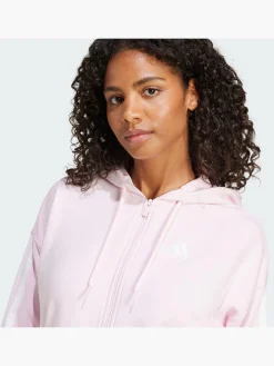 Essentials 3-Streifen French Terry Kapuzenjacke