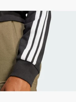 Essentials 3-Streifen French Terry Kapuzenjacke