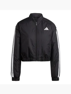 Essentials 3-Streifen Insulated Crop Bomberjacke