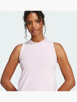 Essentials 3-Streifen Long Racerback Kleid