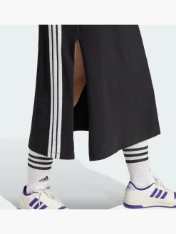 Essentials 3-Streifen Long Racerback Kleid – Große Größen