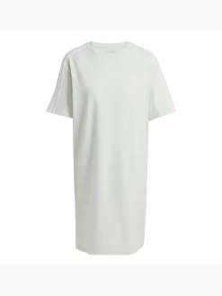 Essentials 3-Streifen Single Jersey Boyfriend T-Shirt-Kleid