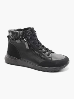 Hoher Leder Komfort Sneaker Sneaker
