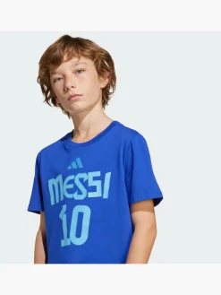 Messi Name and Number Graphic Kids T-Shirt