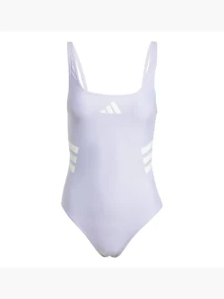 3-Streifen U-back Badeanzug