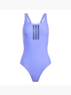 3-Streifen V-Back Badeanzug