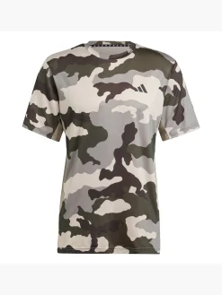 Train Essentials Camo Allover Print T-Shirt