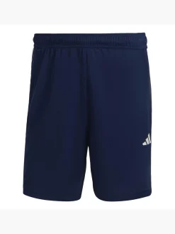 Train Essentials Piqué 3-Streifen Trainingsshorts