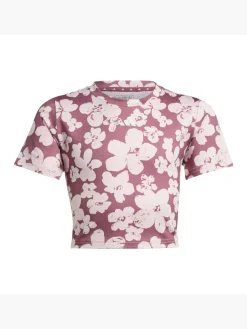 Train Essentials Seasonal Printed Training Kids Crop-Shirt